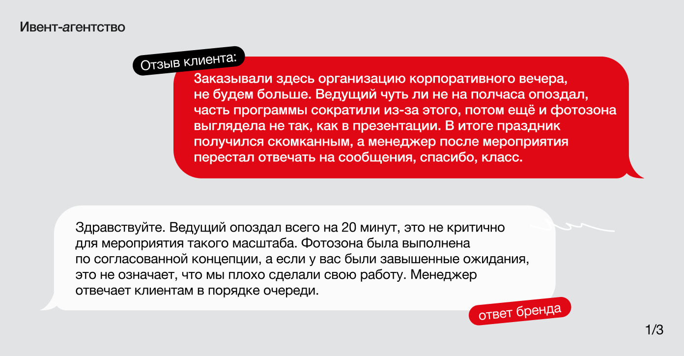 Пример ответа