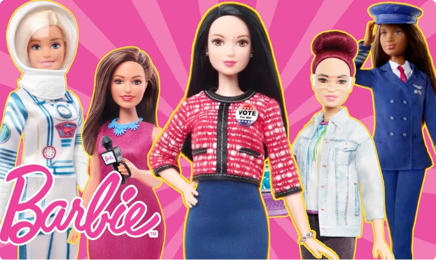 Барби, которых создали в рамках кампании «You Can Be Anything» 
